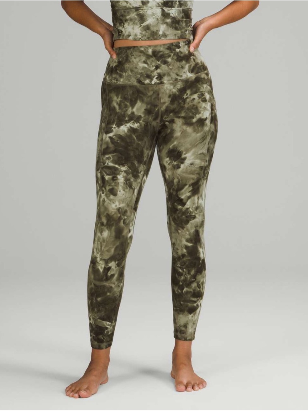 🍋 LULULEMON *flawed* Tie-Dye High-Waist Leggings Size 6 W5DVRS
